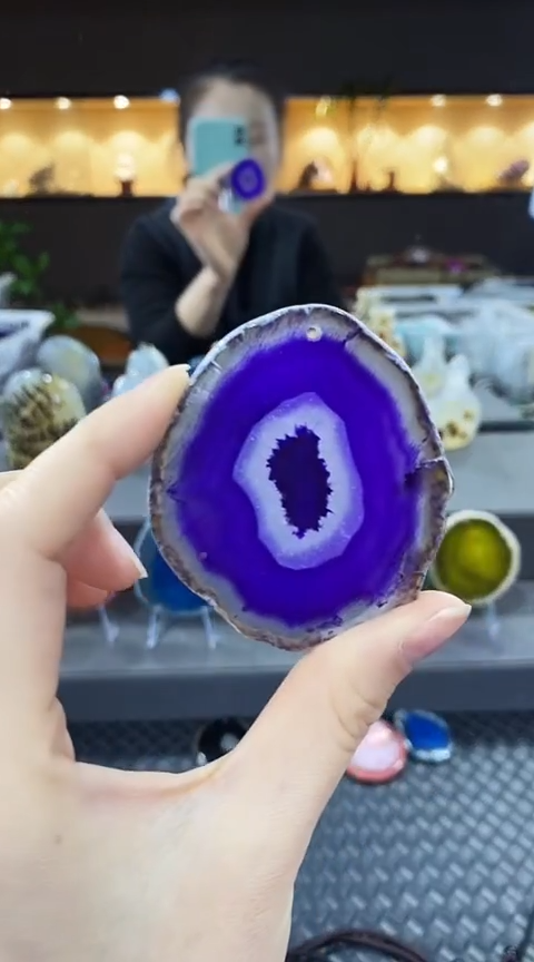 未镶嵌颈饰玛瑙/玉髓蔡*梅玛瑙