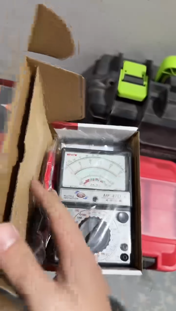 南京天宇MF47D《外开》指针万用表