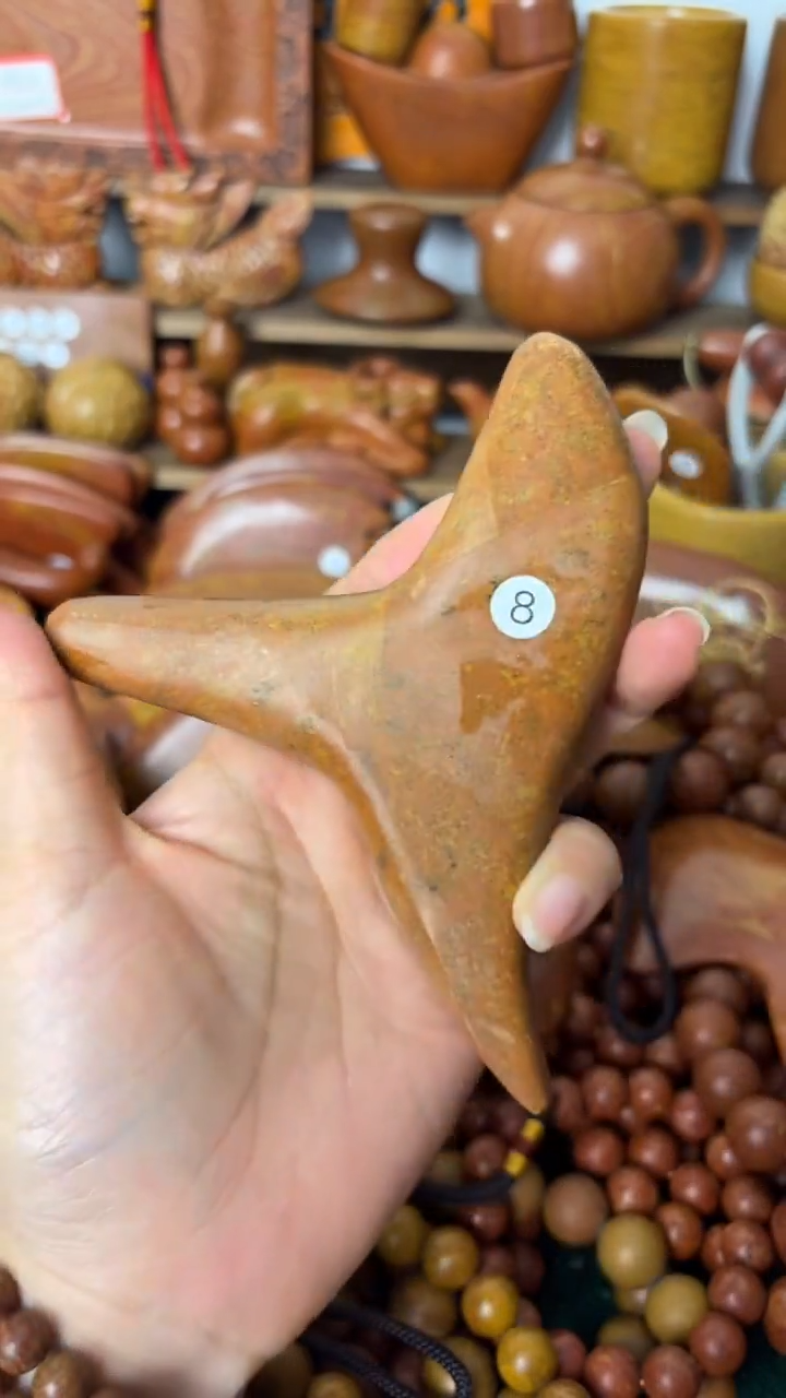 泗水砭石坊9月专场/砭石用****8三角雀