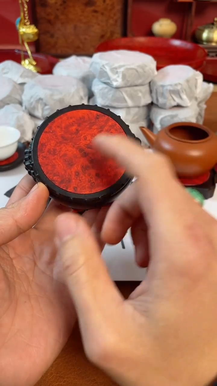 【闪购商品】东非黑黄檀（紫光檀）木艺貔貅底座