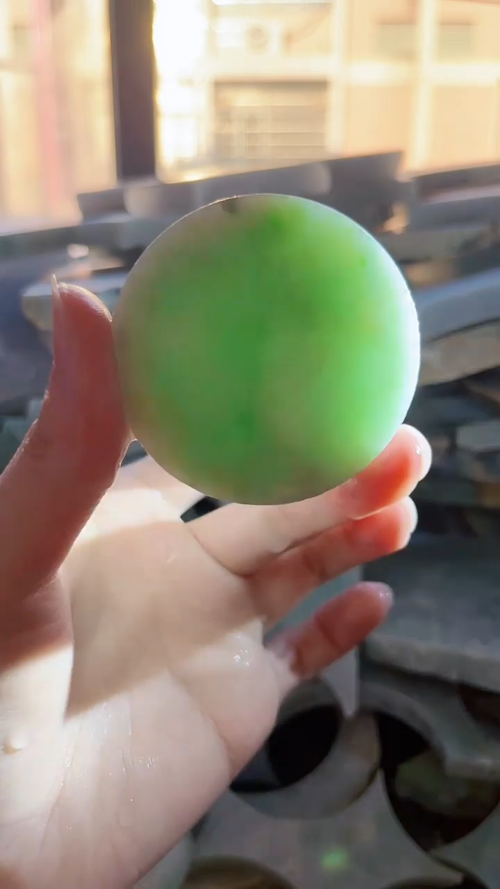 裸石翡翠溆****面缅甸翡翠A货1548