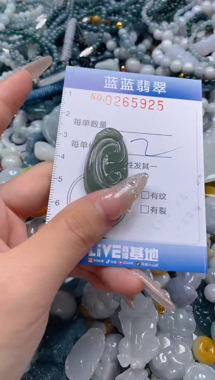 翡翠未镶嵌颈饰闪购0265925