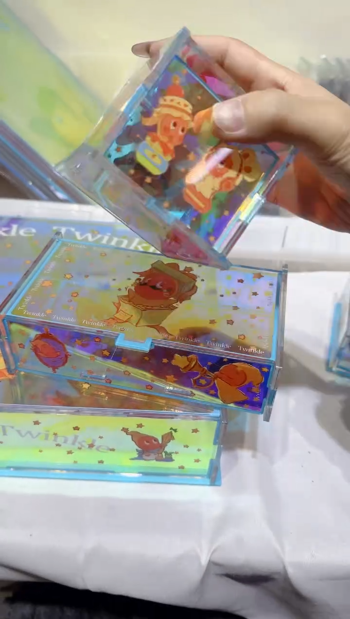 【3号】全新彩金星星人系列首饰盒