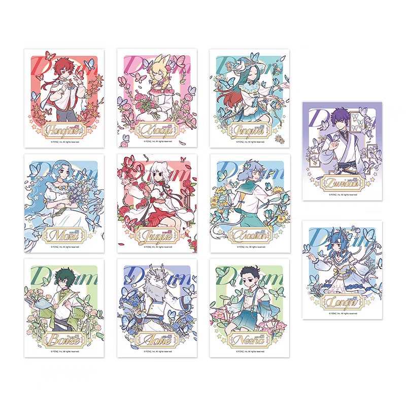 非人哉梦蝶系列伪拍立得盲盒