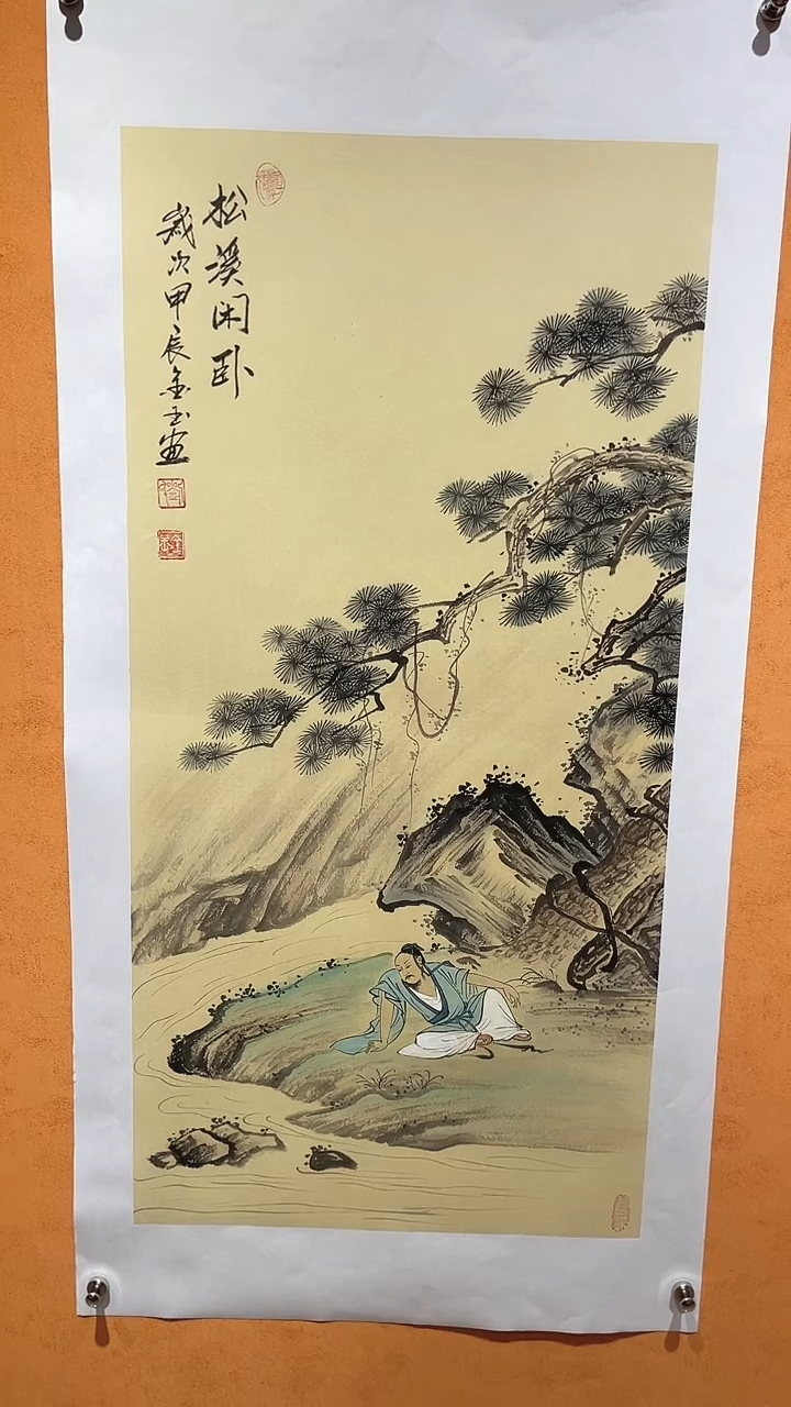 国画刘金玉老师亲笔手绘