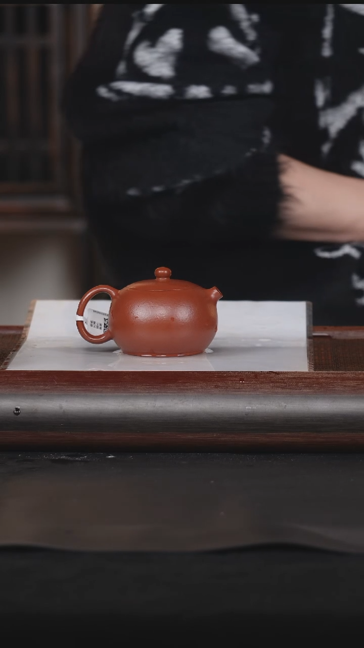 【闪购商品】紫砂茶壶23朱泥西施全手