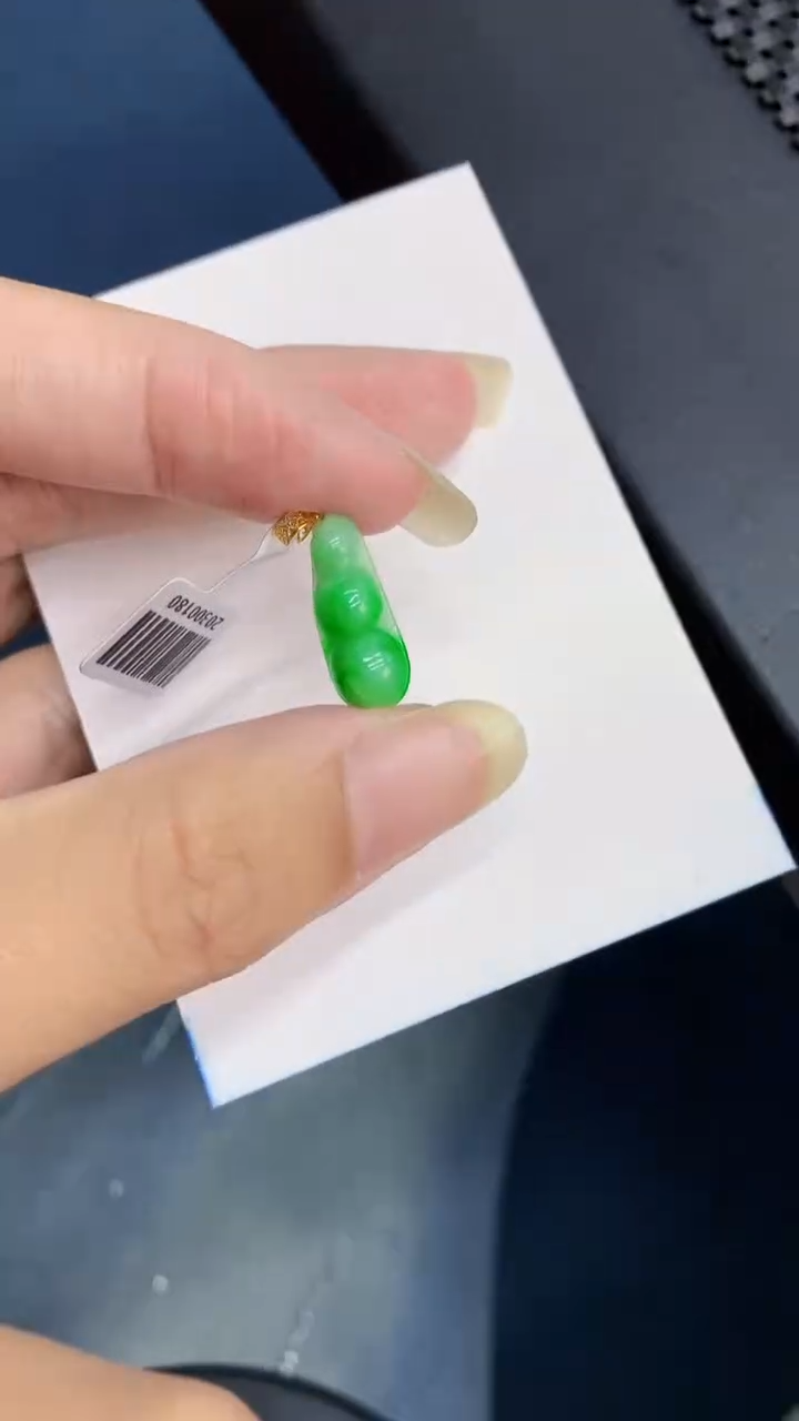 【闪购商品】翡翠颈饰18K金镶嵌            8