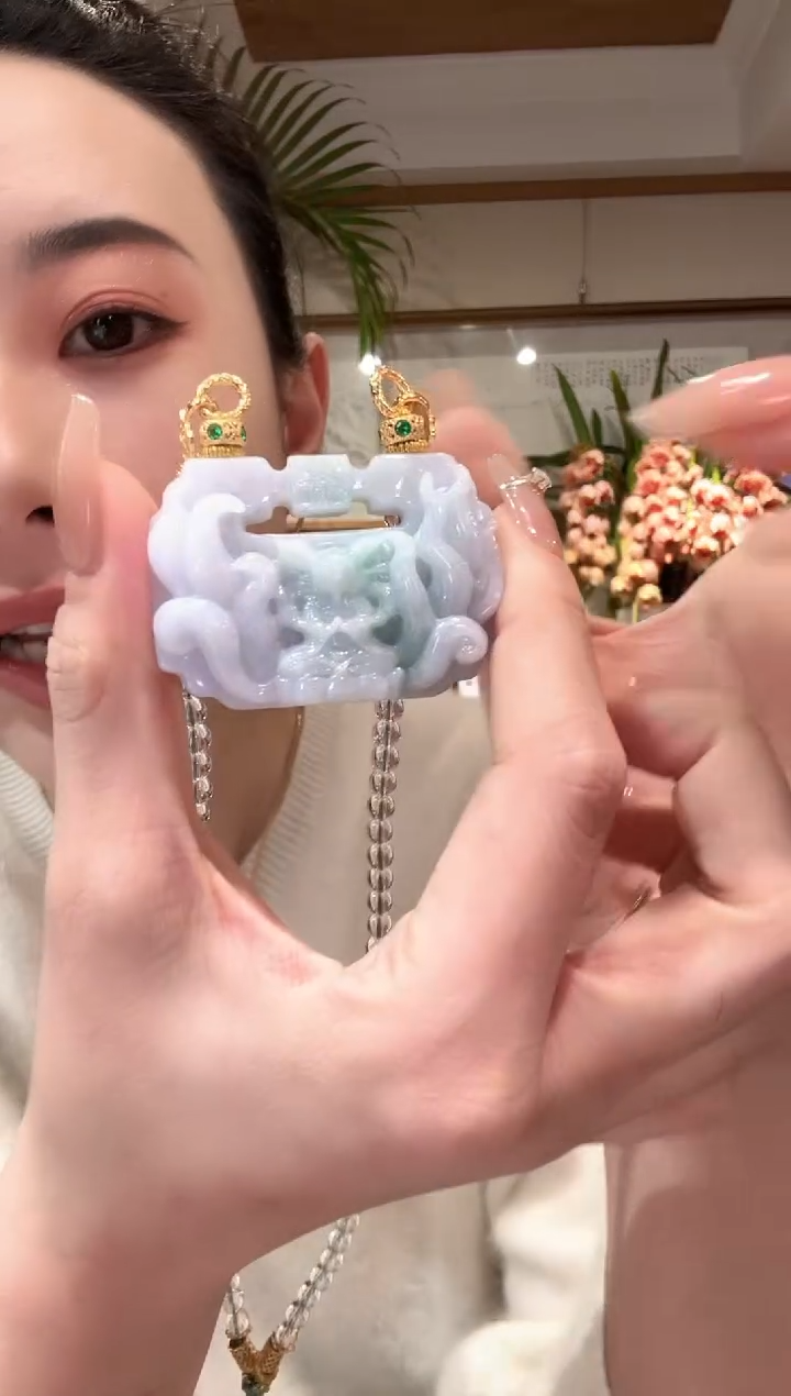 【闪购商品】翡翠颈饰未镶嵌国风