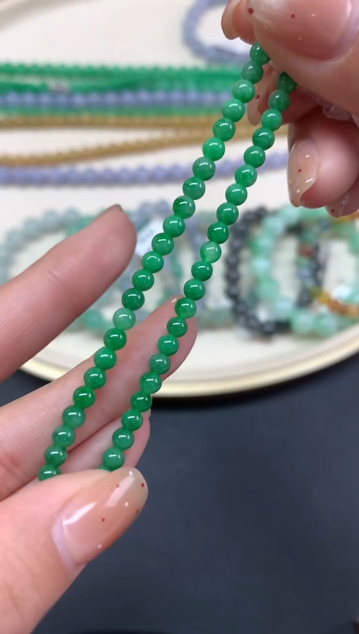 【闪购商品】翡翠手链未镶嵌手串A462|3800