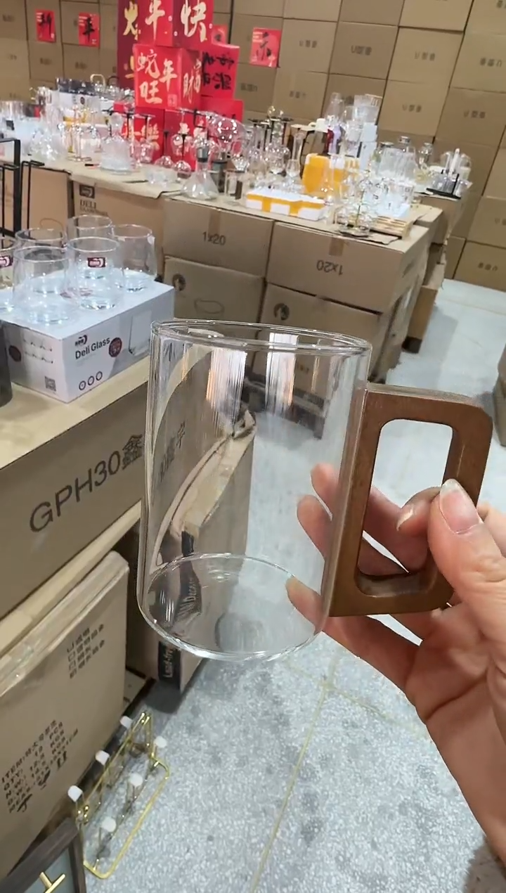 【闪购商品】玻璃无盖款直播专属300ml六只