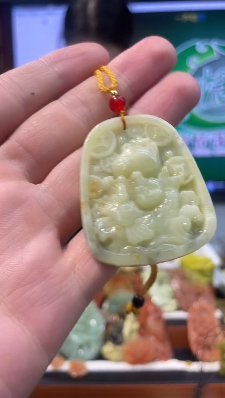 【闪购商品】岫玉吊坠未镶嵌·