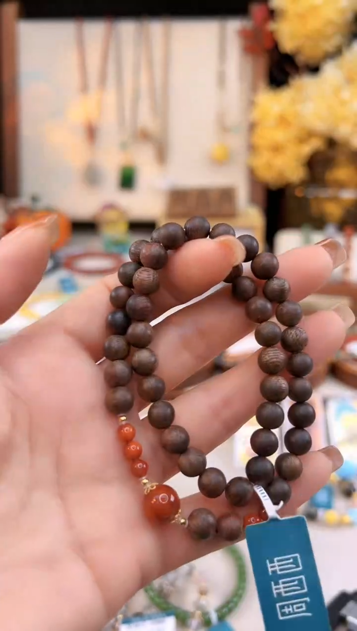 【闪购商品】南红玛瑙手饰18K金镶嵌@@C921R015157