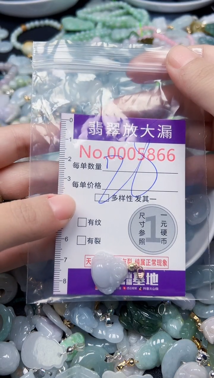 颈饰未镶嵌翡翠5866