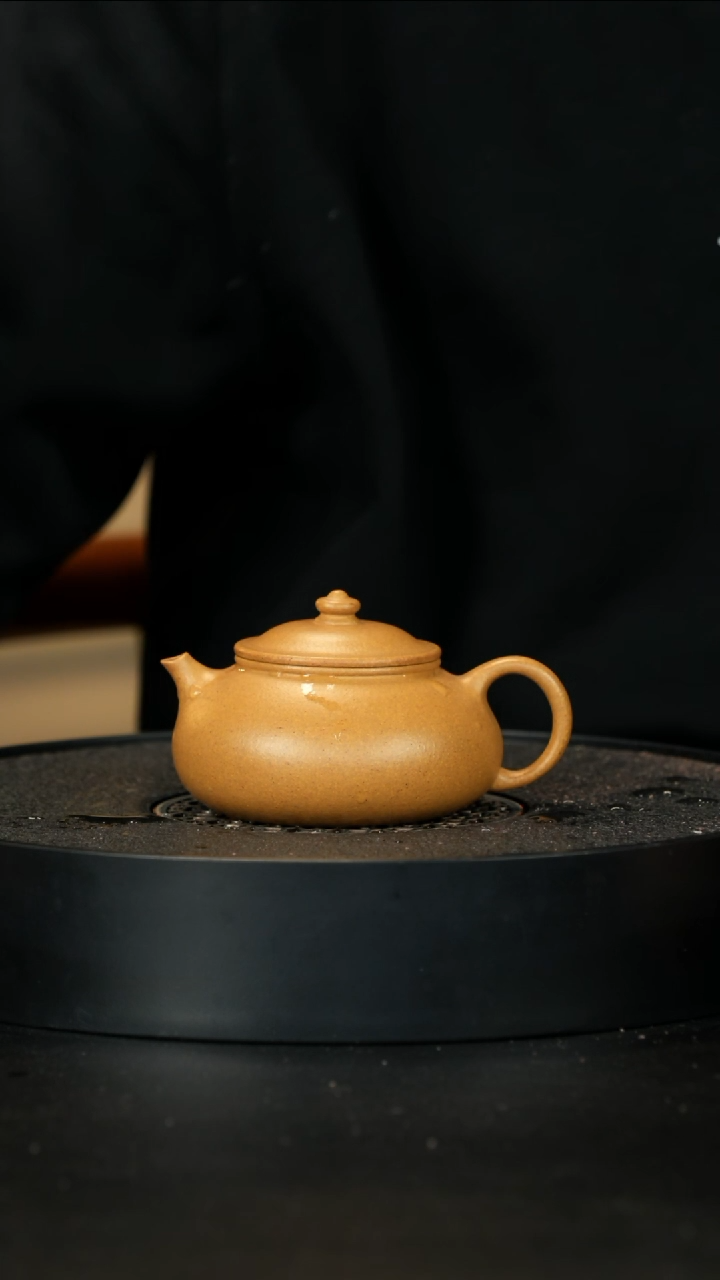 【闪购商品】紫砂茶壶老宕口天花板黄金段寒江超级大漏微微瑕