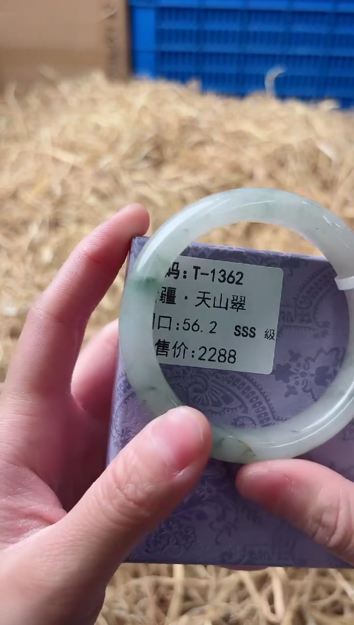 未镶嵌手镯石英质玉T-1362