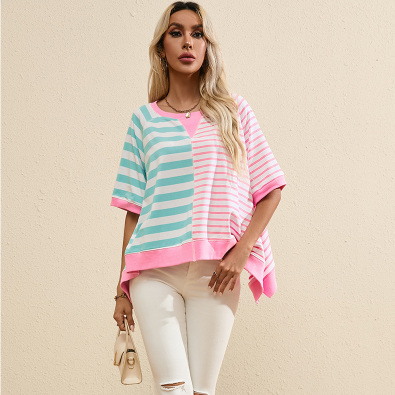 直播专属链接【非图片款15-30】T恤运动针织休闲女士夏季宽松条纹