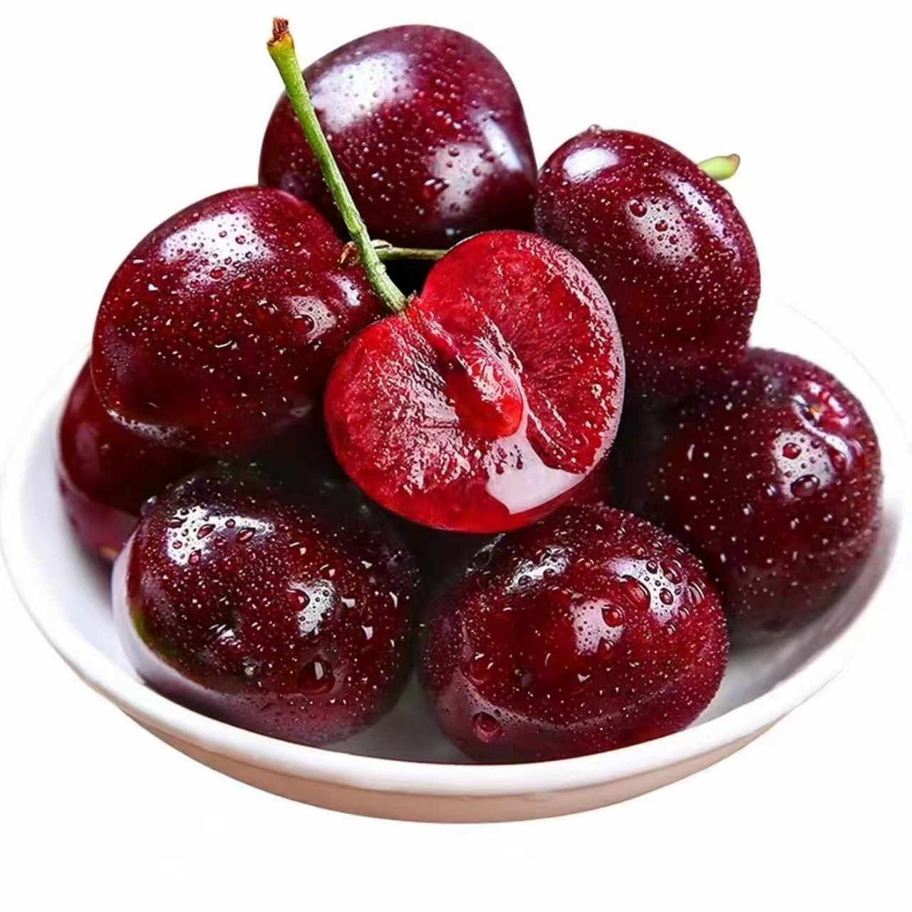 X【顺丰明天送到】4JD净重1.6斤加大加黑智利空运桑提娜车厘子新鲜头茬果内附果径卡桑提娜樱桃智利共和国