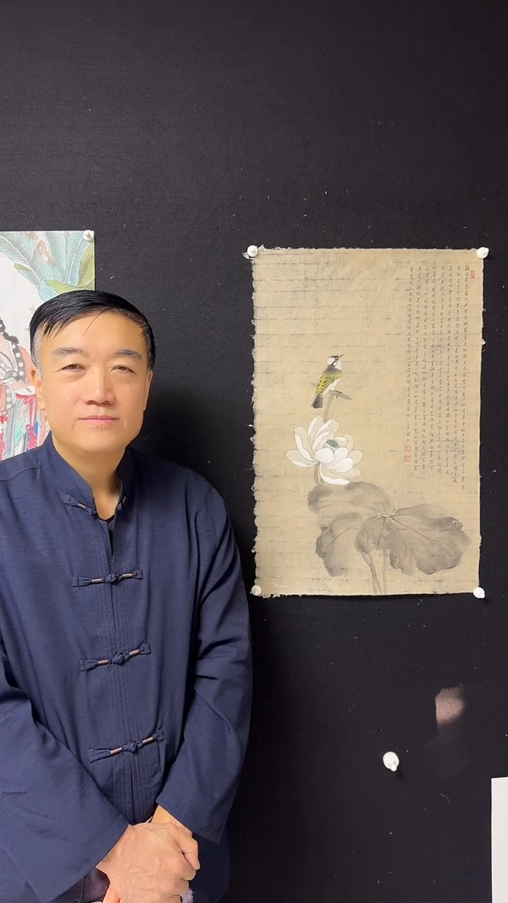 国画朱毅江传统书画作品