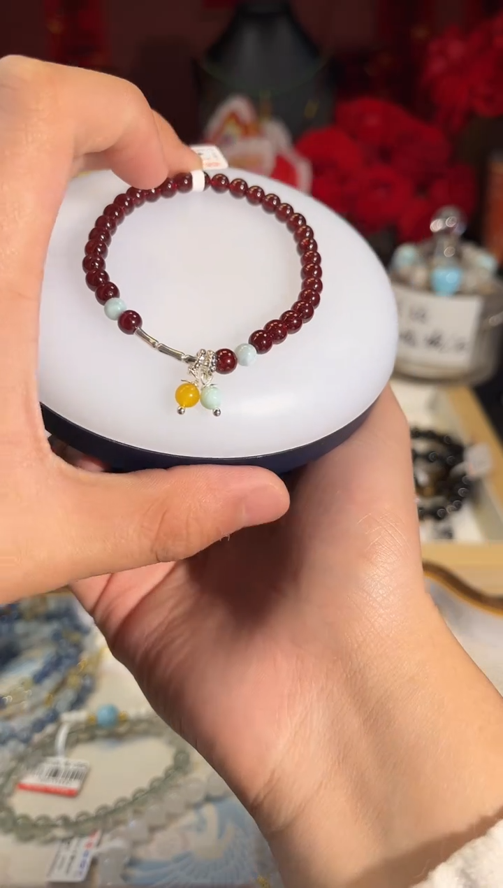 【闪购商品】石榴石手链未镶嵌Q462多样性发货一件