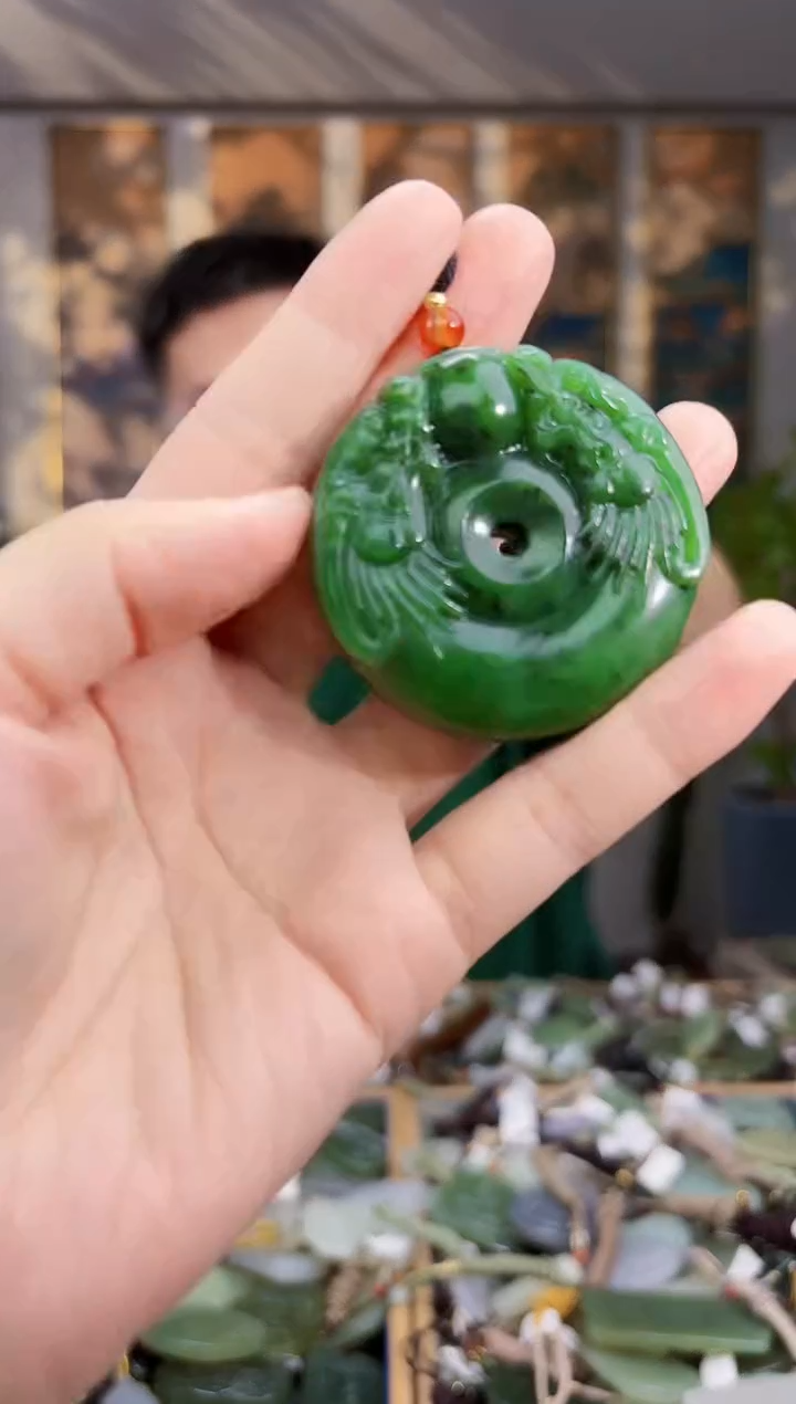 未镶嵌和田玉挂件拍一发一