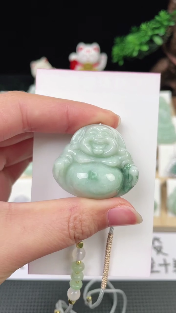 【闪购商品】翡翠颈饰未镶嵌佛公