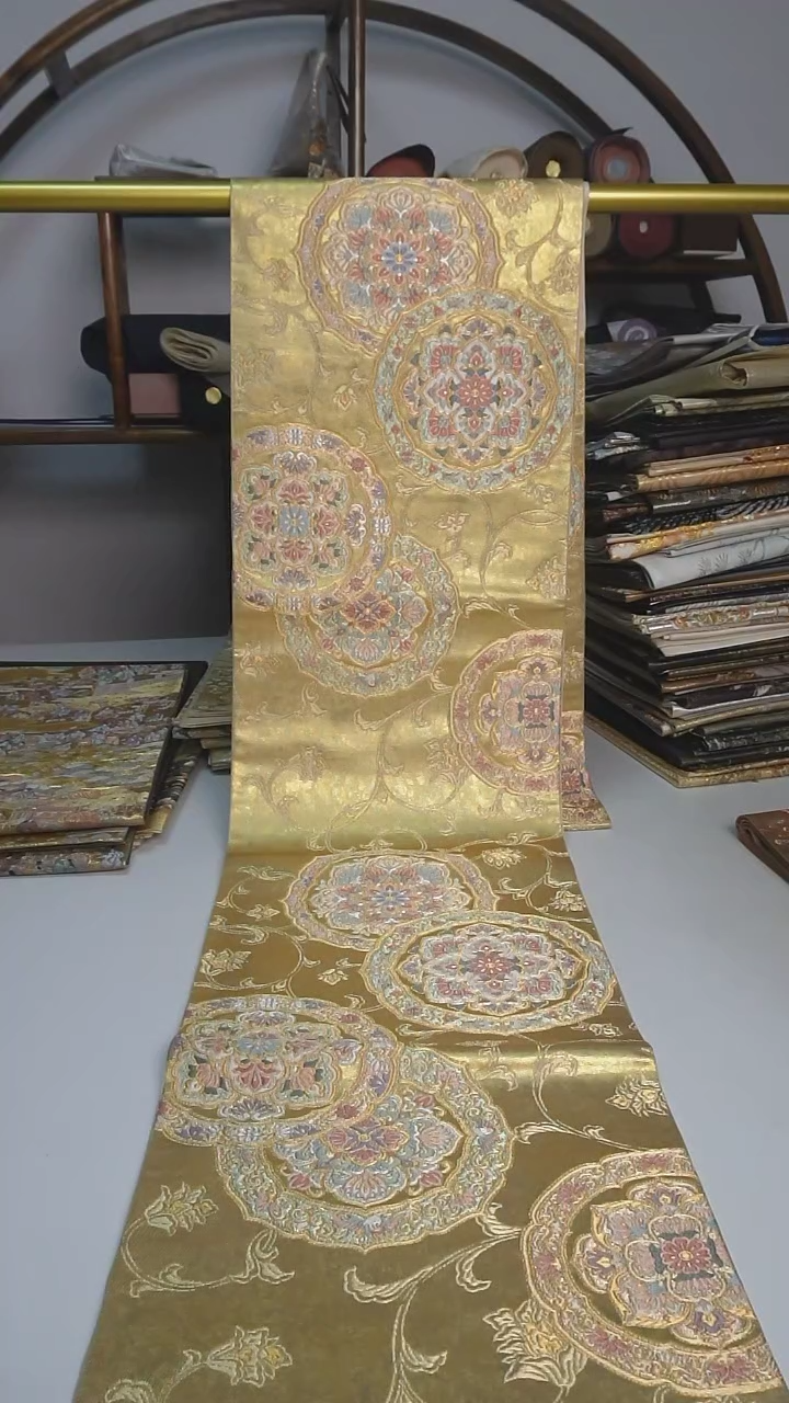 【闪购商品】织绣19西阵织六通宝相花