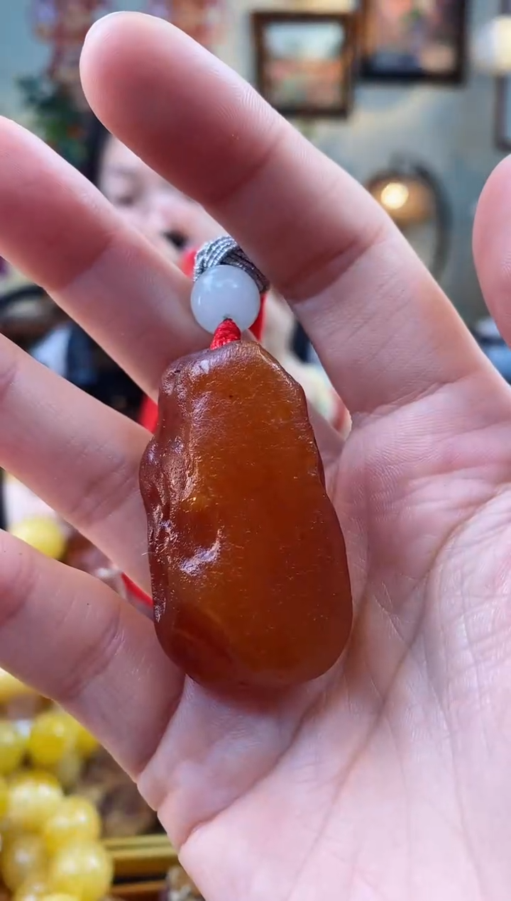 【闪购商品】琥珀颈饰未镶嵌吊坠