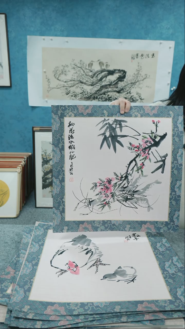 【闪购商品】国画本土老师花鸟软片