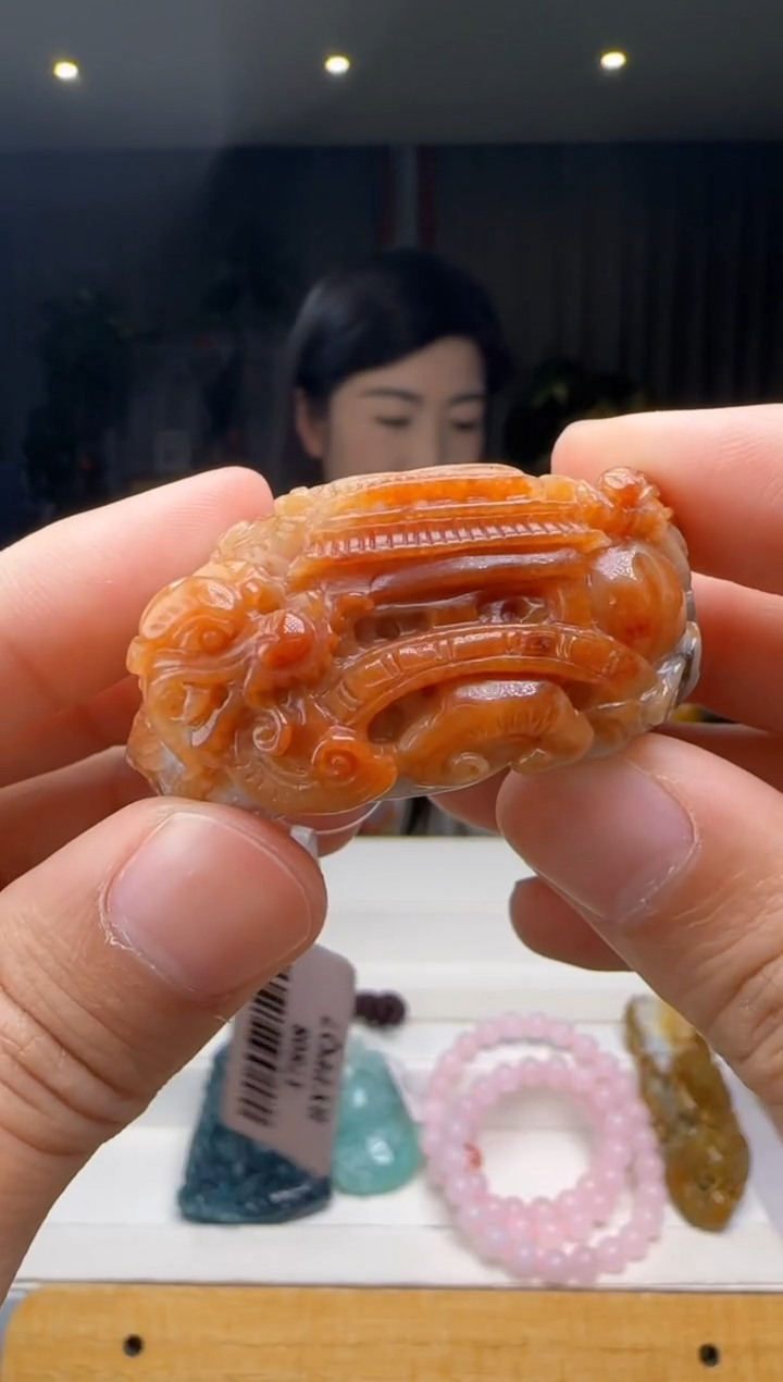 【闪购商品】翡翠颈饰未镶嵌XM@@WS50121H018