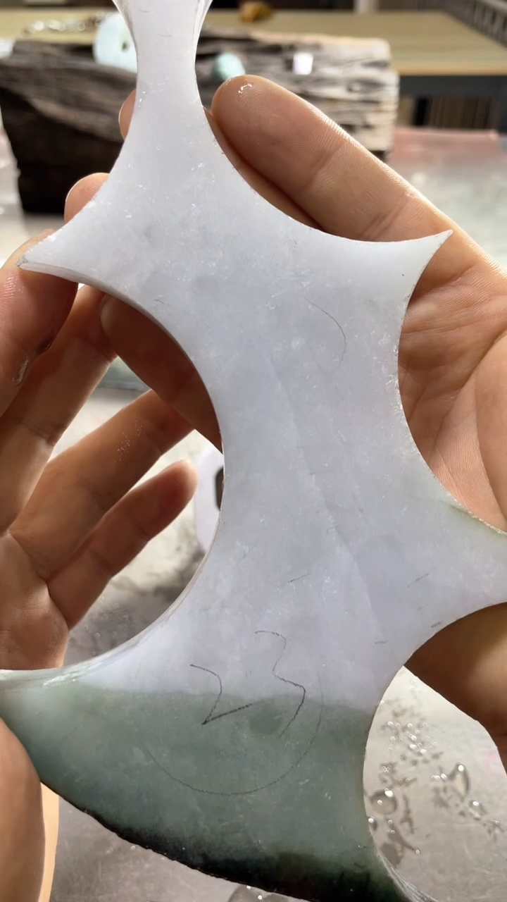 【闪购商品】定制翡翠未镶嵌片料翡翠