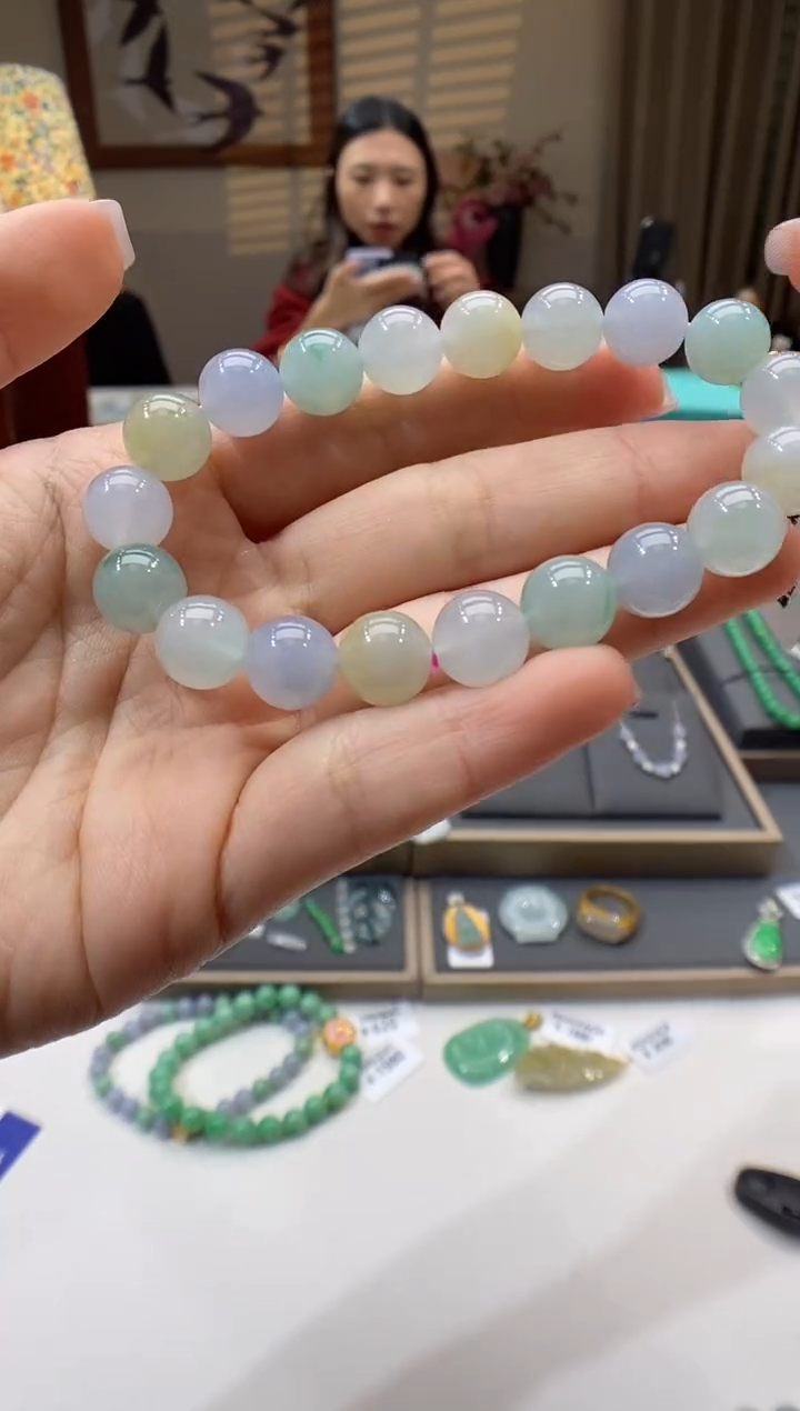 【闪购商品】翡翠手串未镶嵌手串