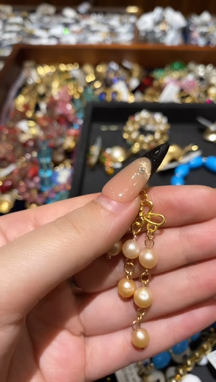 纯铜合金琉璃楚楚珠宝中古甄选不退换