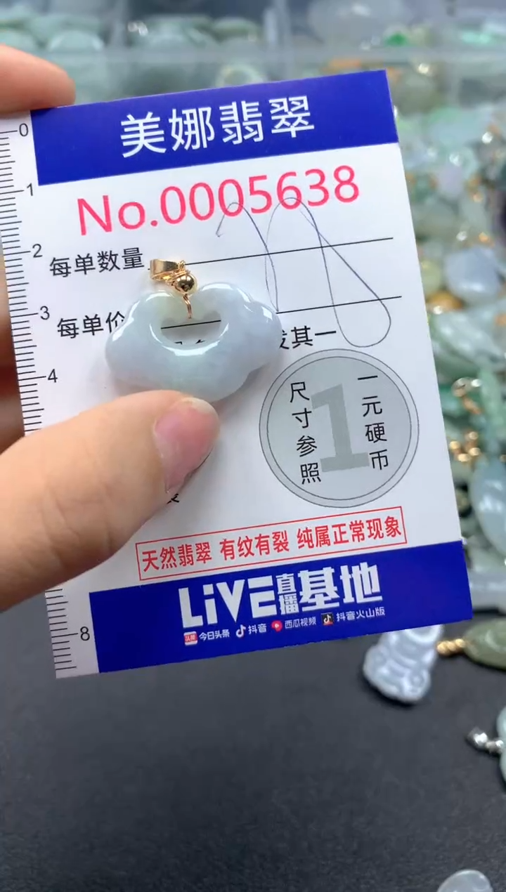 颈饰未镶嵌翡翠5638