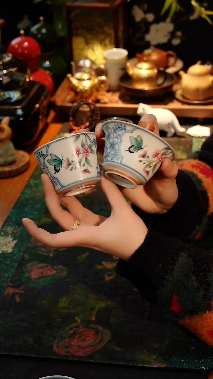 茶器云**宝主人杯+盖碗两件套