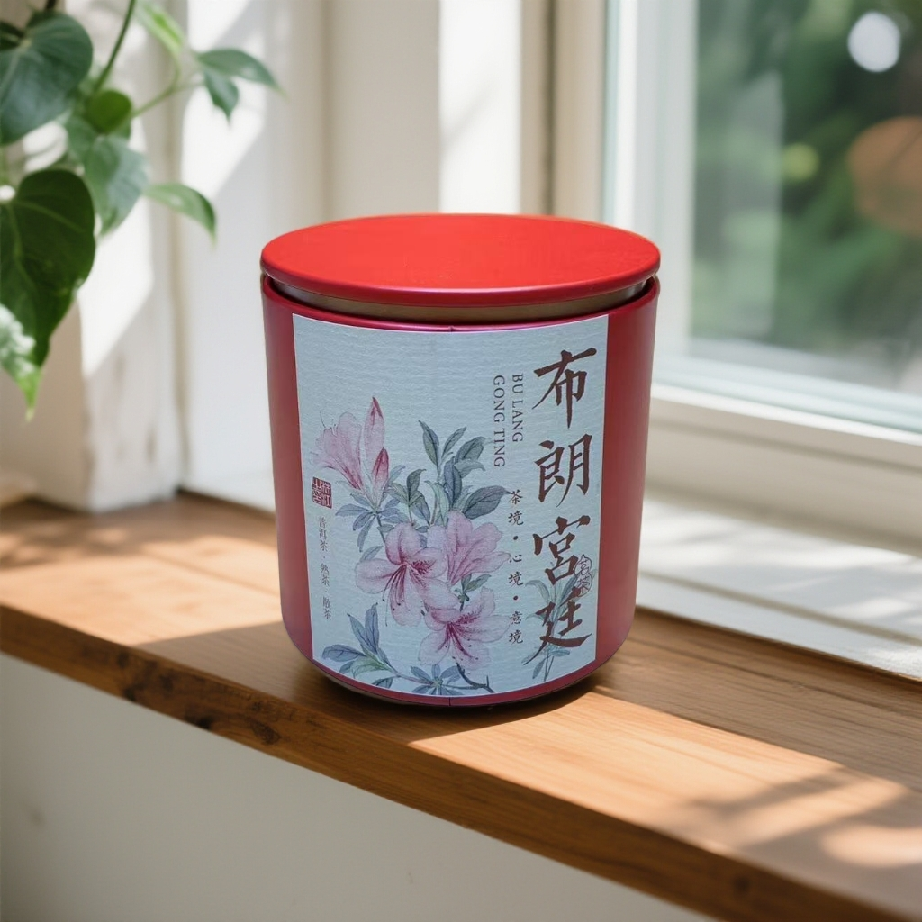 【林汐茶语•布朗宫廷熟散茶】2025年布朗宫廷洱茶熟茶100g