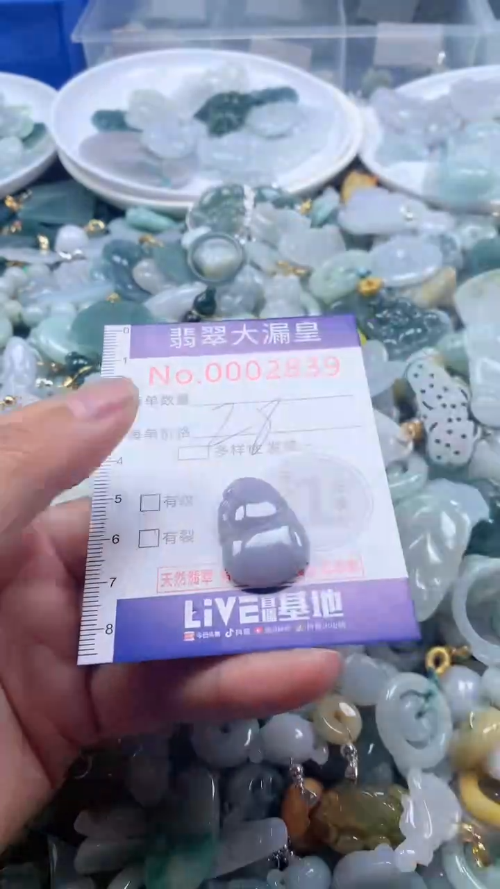 【闪购商品】翡翠吊坠(不含链)未镶嵌2839