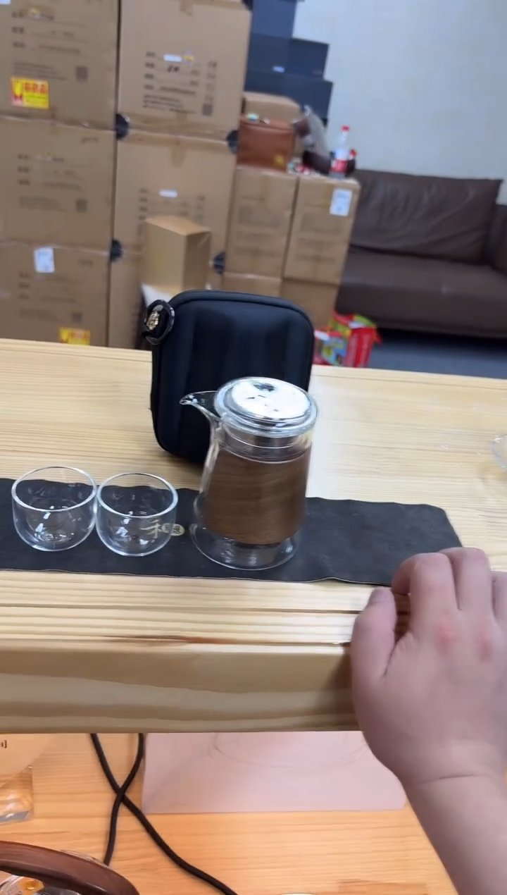 禾器-木颂快客杯-透明色