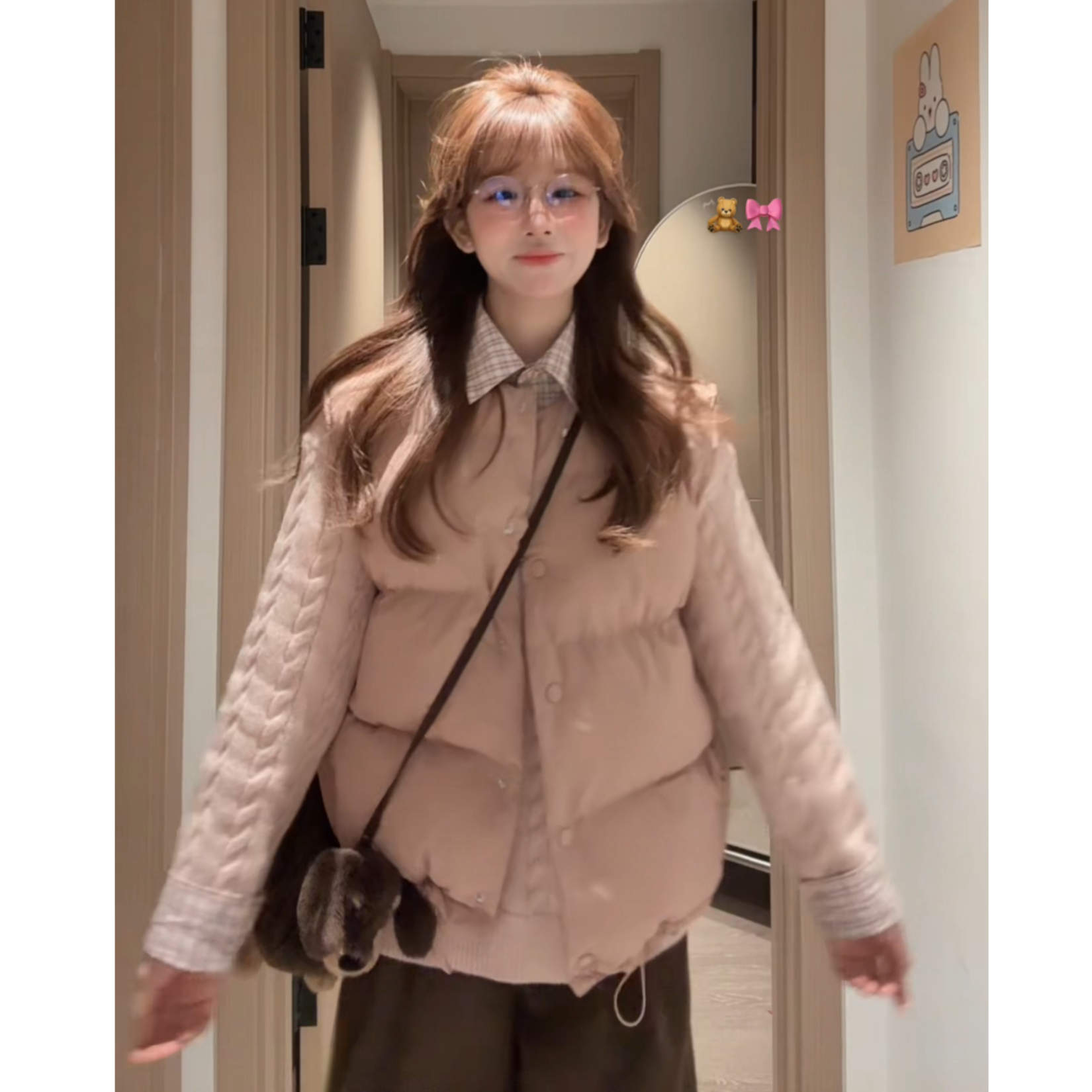 圆领!棉服马甲 韩代棉服马甲外套秋冬宽松百搭背心7色