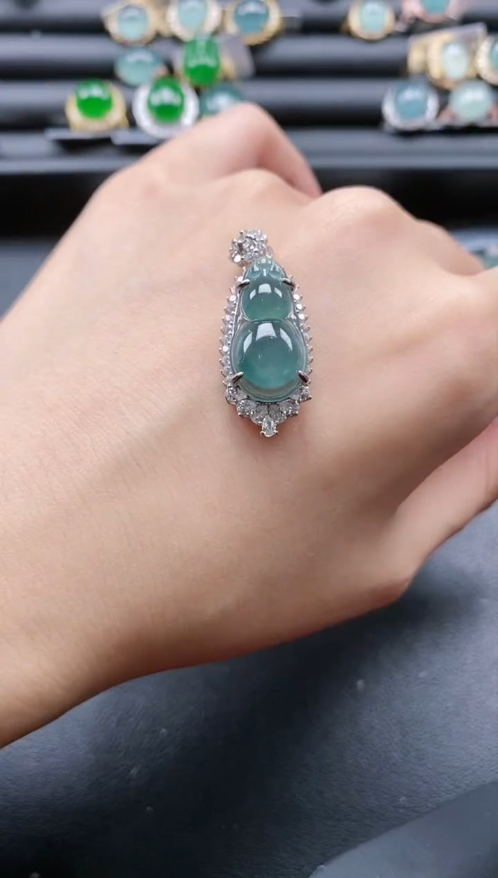 【闪购商品】翡翠戒指银S925镶嵌51151