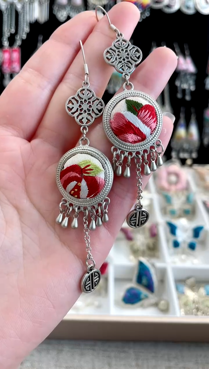 【闪购商品】织绣非遗刺绣饰品