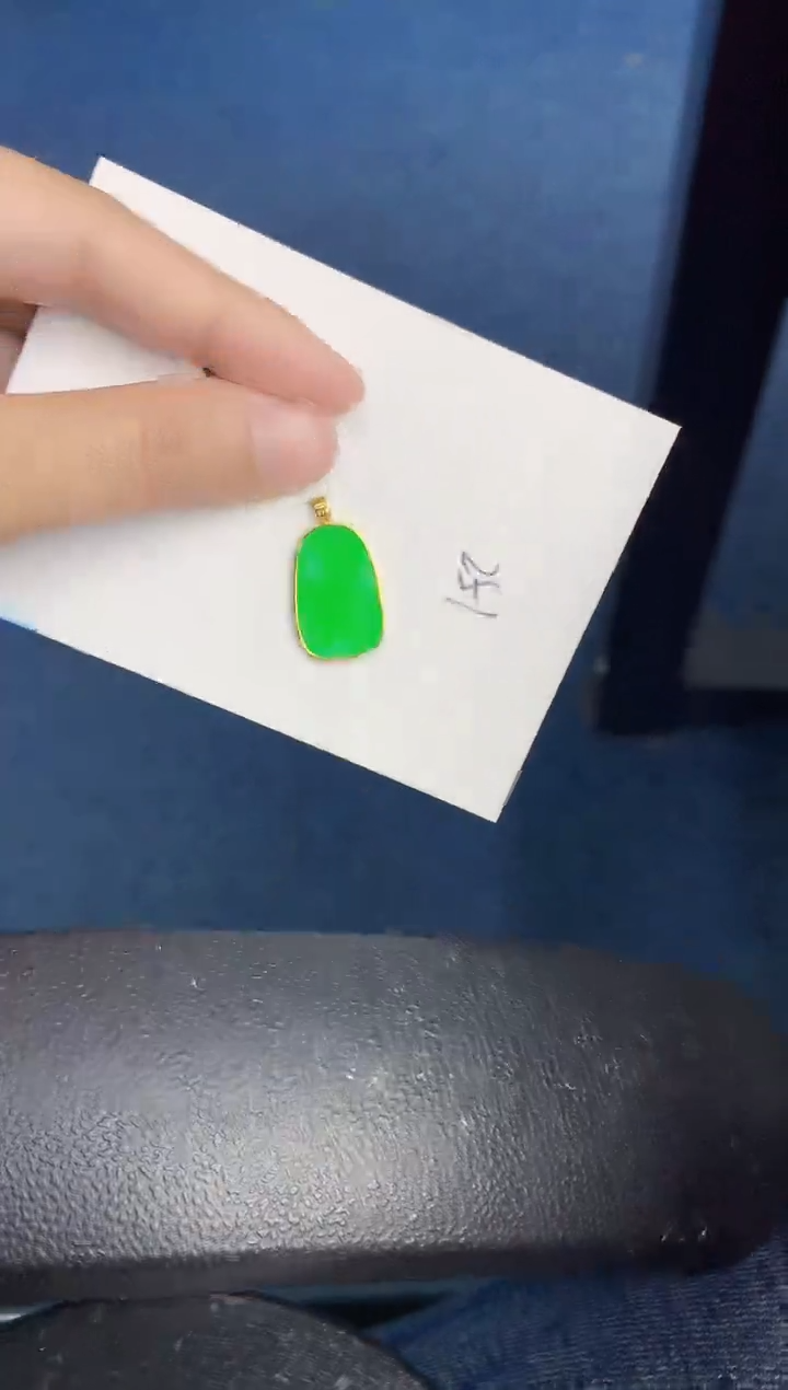 【闪购商品】翡翠颈饰18K金镶嵌000000000