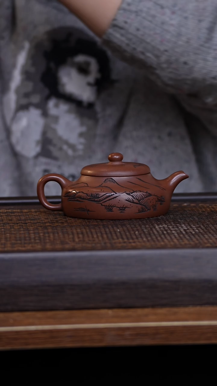 茶壶紫砂宜兴手工原矿紫砂壶001