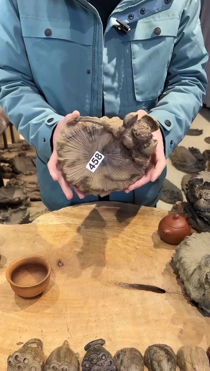 木458号乌木金丝楠壶承