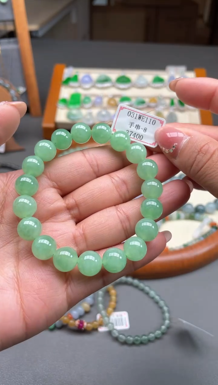 【闪购商品】未镶嵌翡翠手串031WE110