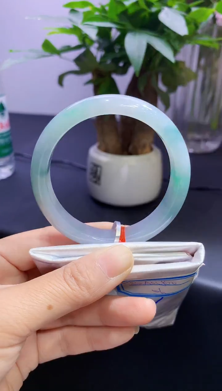 未镶嵌手镯翡翠翡翠手镯圈口56.3-t18