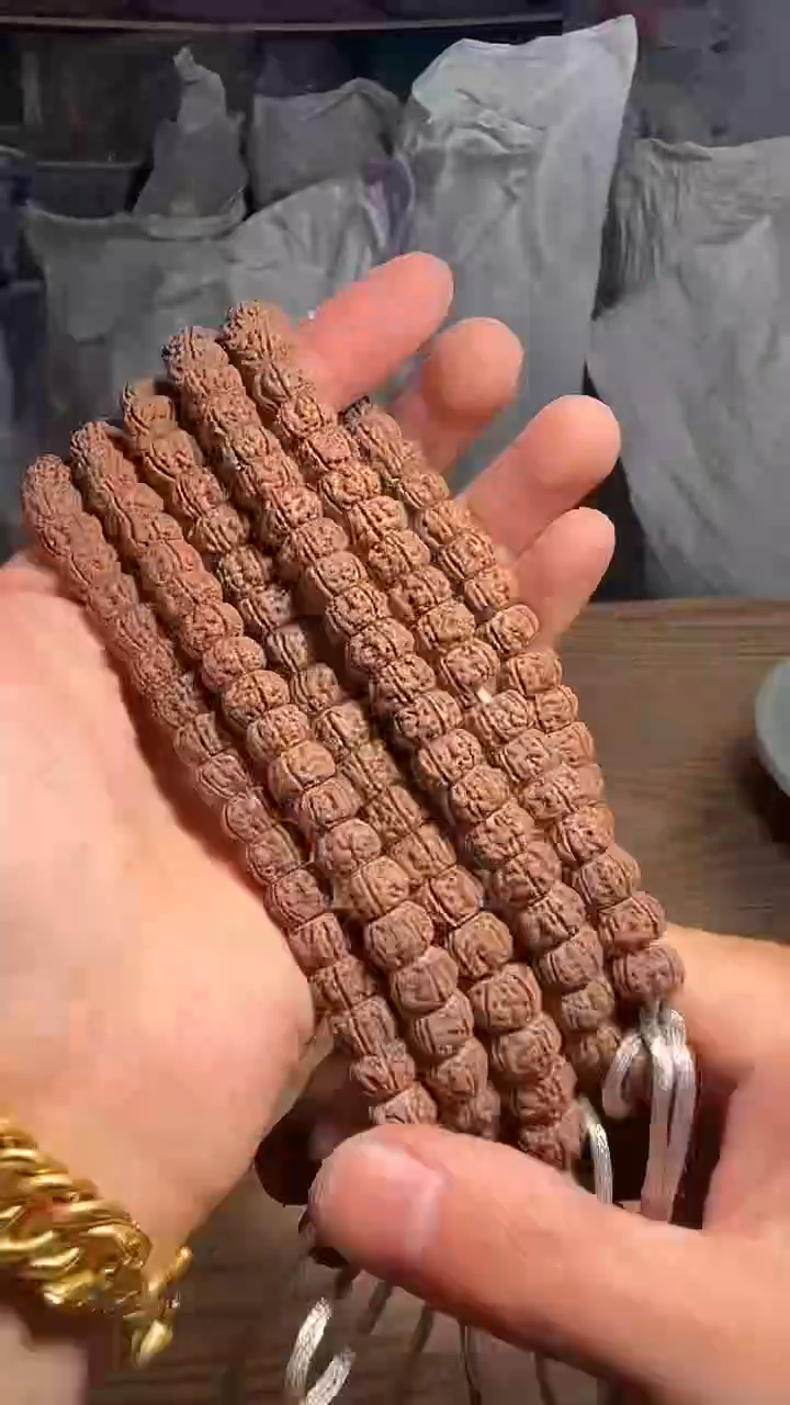 金刚菩提手串龙切老树王单圈10mm