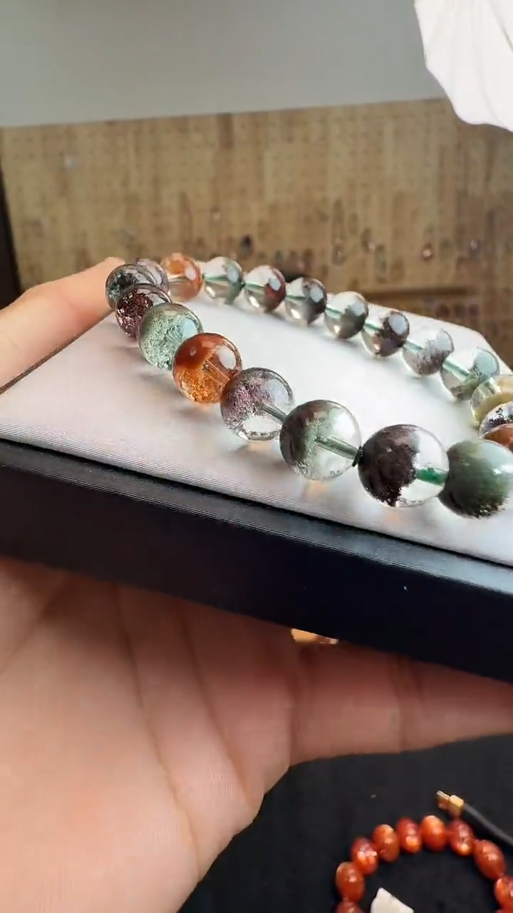 未镶嵌手链水晶村1873 约9mm