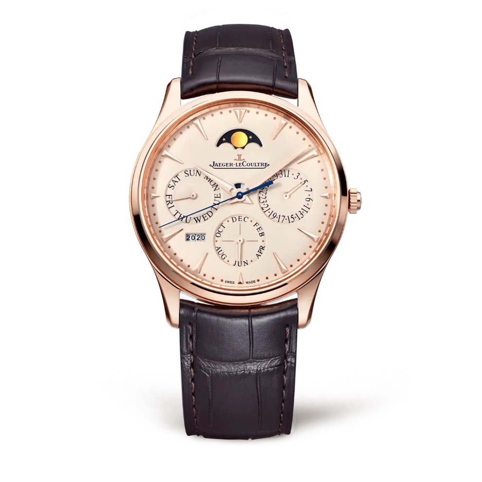 99新 Jaeger-LeCoultre/积家 大师万年历18k金/1302520/表径39