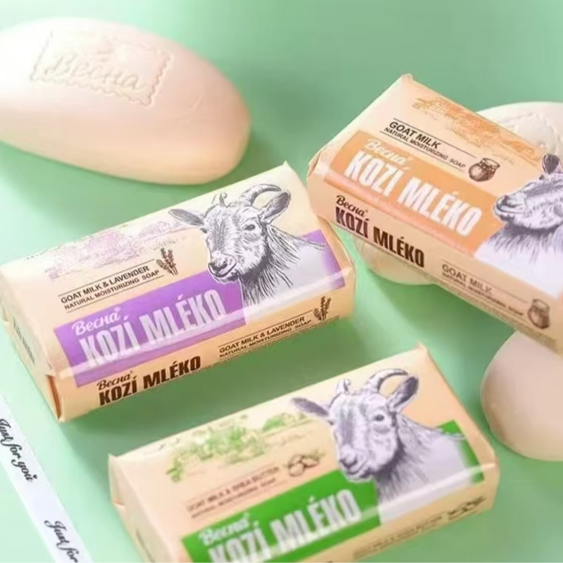 【五块】俄罗斯原装进口微斯娜羊奶皂90克