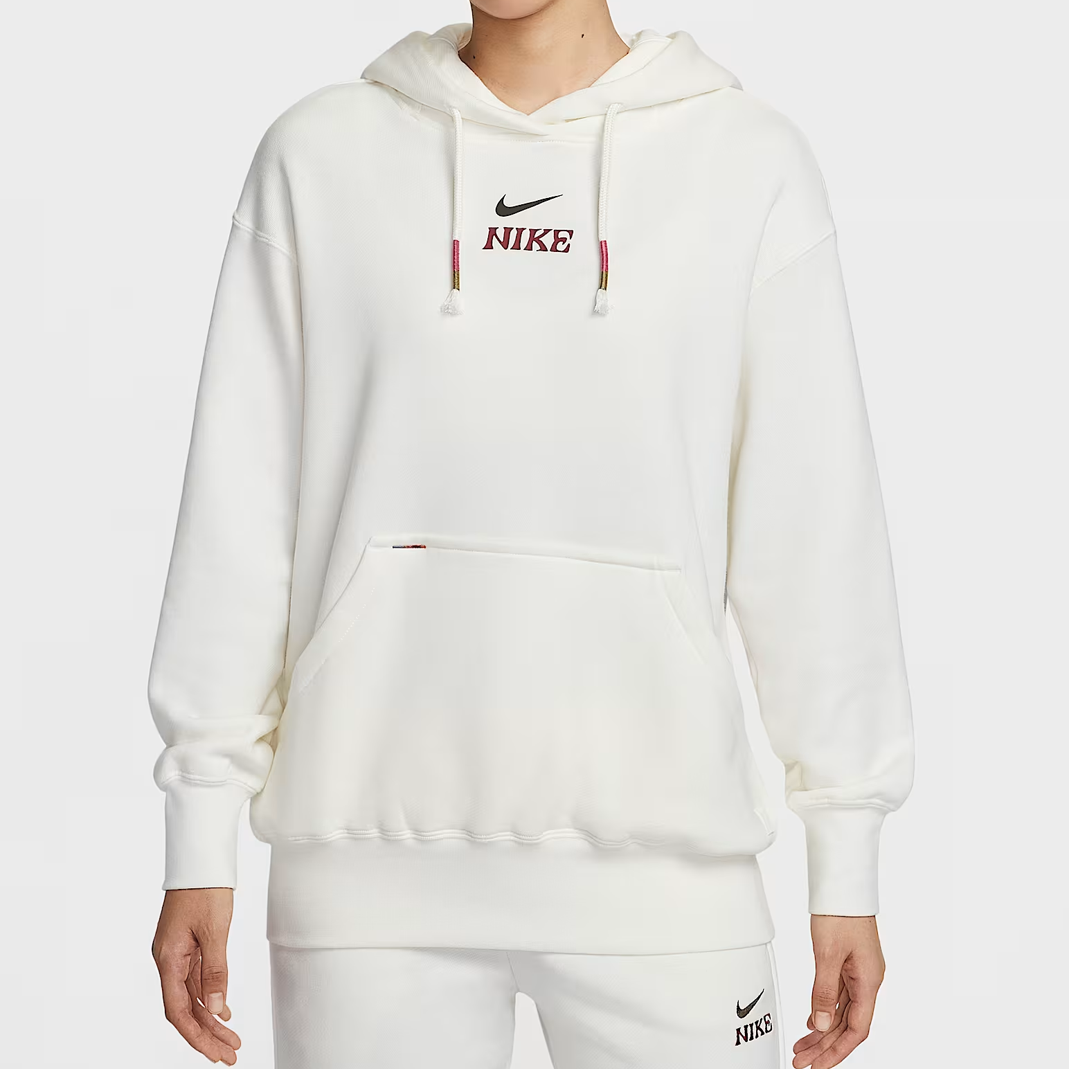 耐克/NIKE女子马年新年款Oversize风套头针织连帽卫衣 IQ3826133